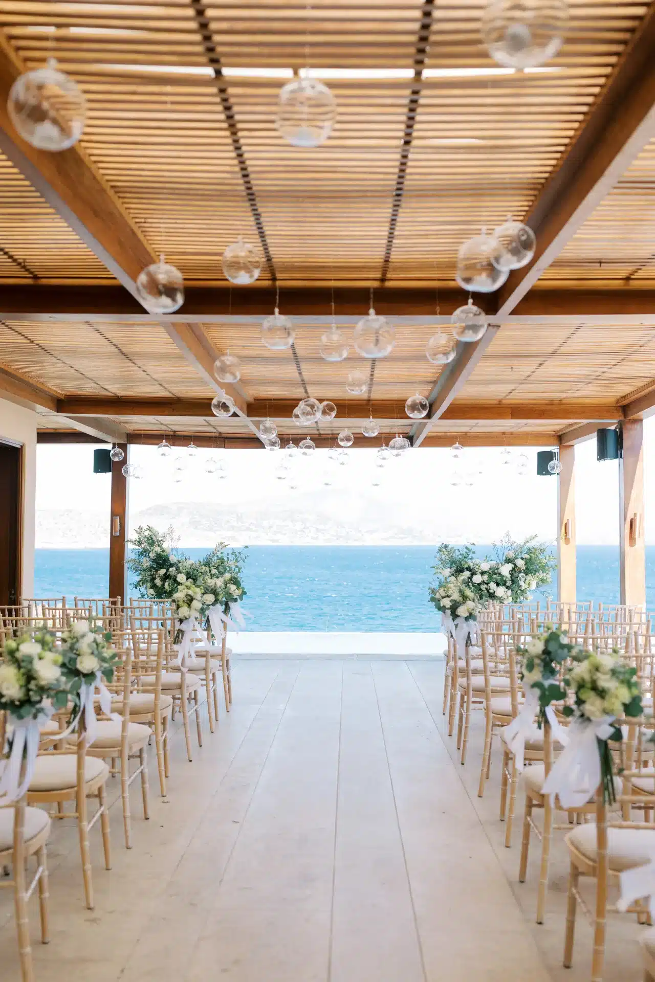 Island Athens Riviera Wedding Decoration